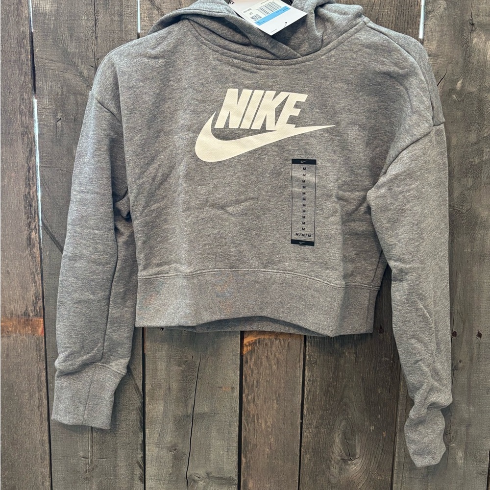 Kids’ Nike Sportswear Club Fleece Cropped Hoodie